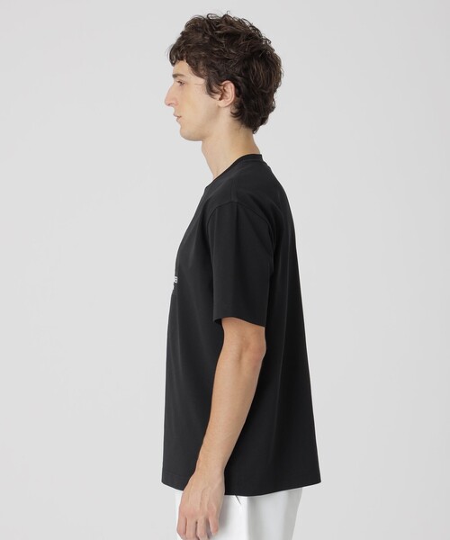 BLACK LABEL CRESTBRIDGE(ブラックレーベル・クレストブリッジ)の「【一部店舗限定】シャドーバイアスチェック ロゴプリントTシャツ(Tシャツ/カットソー・メンズ・オフホワイト/ブラック/ブルー系その他4・XL/L/M)」の9枚目の写真
