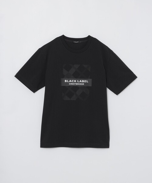 BLACK LABEL CRESTBRIDGE(ブラックレーベル・クレストブリッジ)の「【一部店舗限定】シャドーバイアスチェック ロゴプリントTシャツ(Tシャツ/カットソー・メンズ・オフホワイト/ブラック/ブルー系その他4・XL/L/M)」の11枚目の写真