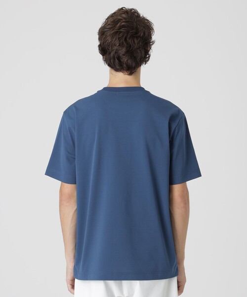 BLACK LABEL CRESTBRIDGE(ブラックレーベル・クレストブリッジ)の「【一部店舗限定】シャドーバイアスチェック ロゴプリントTシャツ(Tシャツ/カットソー・メンズ・オフホワイト/ブラック/ブルー系その他4・XL/L/M)」の14枚目の写真