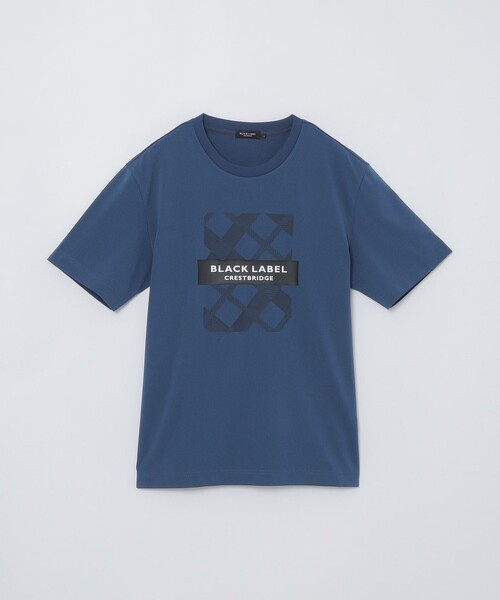 BLACK LABEL CRESTBRIDGE(ブラックレーベル・クレストブリッジ)の「【一部店舗限定】シャドーバイアスチェック ロゴプリントTシャツ(Tシャツ/カットソー・メンズ・オフホワイト/ブラック/ブルー系その他4・XL/L/M)」の15枚目の写真