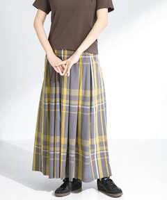 セール】『WEB限定/一部店舗展開』サマーチェックタックスカート