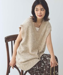 Gready Brilliant | リバーシブルオーガンニットベスト(ニット/セーター)