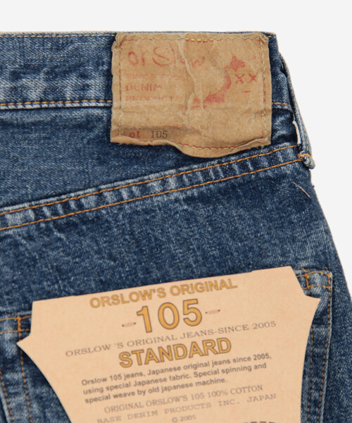 orSlow | 105 STANDARD SELVEDGE DENIM 2YEAR WASH MEN（デニムパンツ