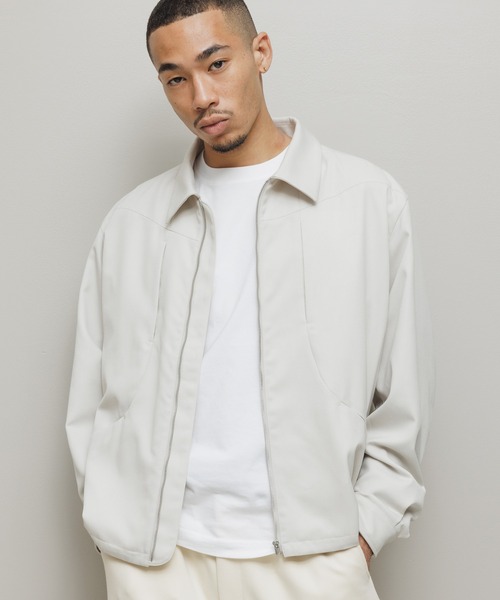 CURB POCKET ZIPPED BLOUSON