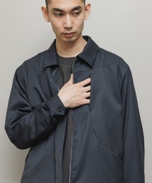 CURB POCKET ZIPPED BLOUSON