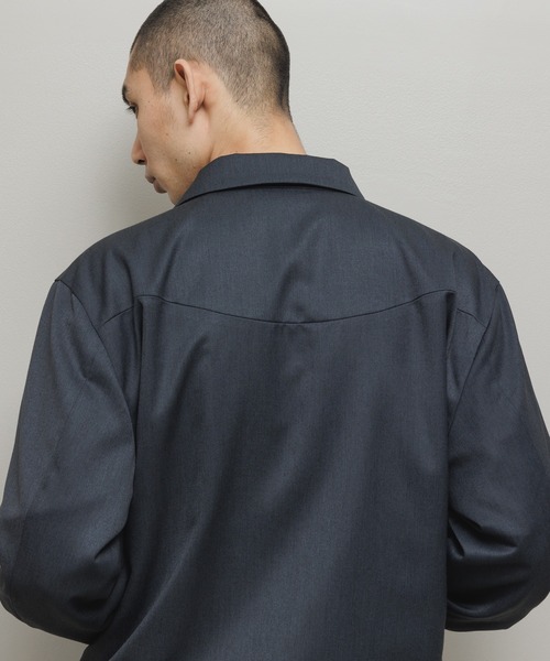 bal(バル)の「CURB POCKET ZIPPED BLOUSON(ブルゾン・メンズ・チャコール/ベージュ/ダークブラウン・3/2/1)」の11枚目の写真
