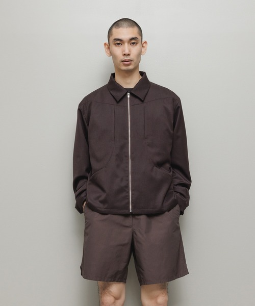 bal(バル)の「CURB POCKET ZIPPED BLOUSON(ブルゾン・メンズ・チャコール/ベージュ/ダークブラウン・3/2/1)」の13枚目の写真