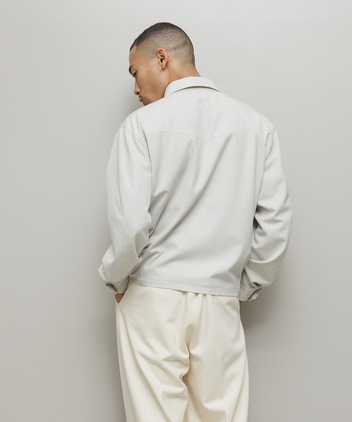 bal(バル)の「CURB POCKET ZIPPED BLOUSON(ブルゾン・メンズ・チャコール/ベージュ/ダークブラウン・3/2/1)」の19枚目の写真