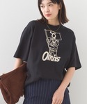 OMNES（オムネス）の「コットンロゴプリントオーバーサイズTシャツ ベアFLAG（Tシャツ/カットソー・LARGE）」