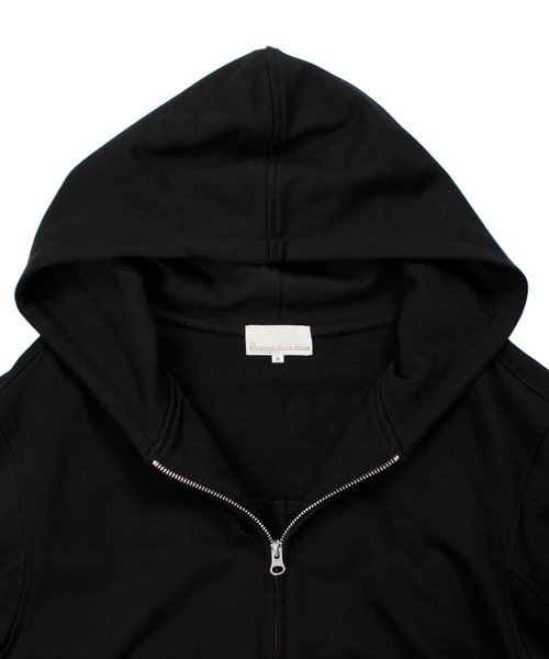 Universal Style Wear（ユニバーサルスタイルウェア）の「Universal Style Wear リベット ZIP フーディー（パーカー・メンズ・ブラック/オートミール・MEDIUM/LARGE/X-LARGE）」の13枚目の写真