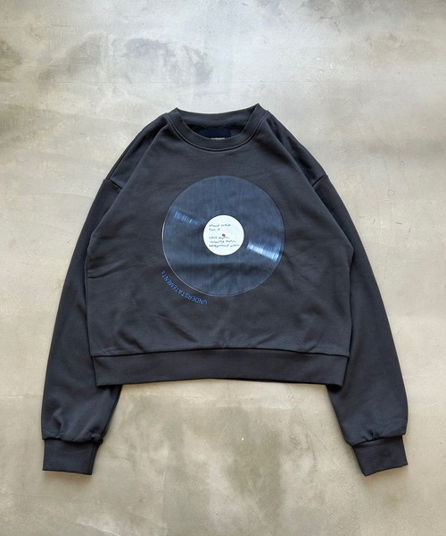 UNDERSTATEMENTs（アンダーステイトメント）の「【ユニセックス】アソートデザインプリントスウェット/全17色（スウェット・メンズ・レッド系その他/ネイビー/グリーン系その他/グレー系その他3/グレー系その他2/レッド/グリーン/ホワイト系その他/ブルー系その他/ブルー/杢グレー/チャコールグレー/ブラック系その他/オフホワイト/ブルー系その他2/グレー系その他/ブラック・LARGE/MEDIUM）」の10枚目の写真