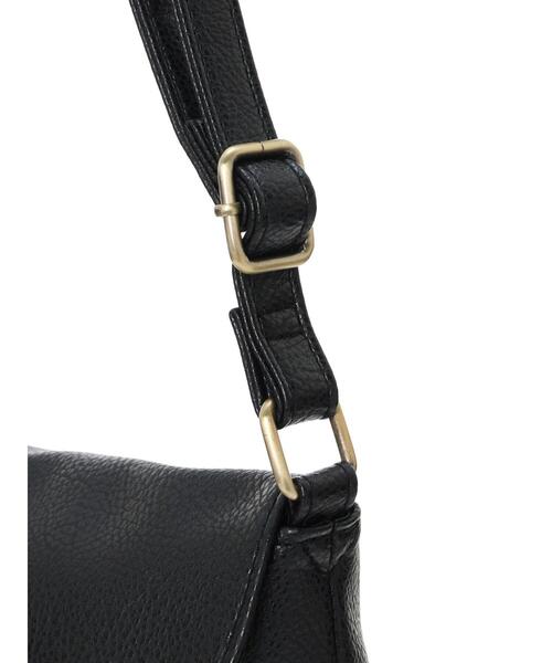 Samansa Mos2（サマンサ モスモス）の「バケツ型ショルダーバッグ（ハンドバッグ・レディース・ブラック/ブラウン・F）」の4枚目の写真