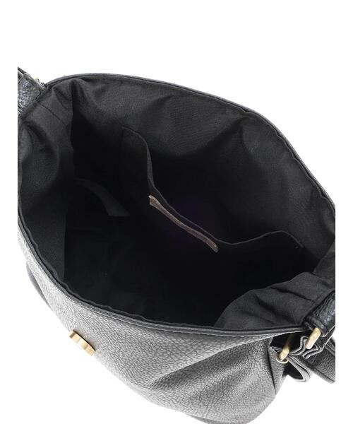 Samansa Mos2（サマンサ モスモス）の「バケツ型ショルダーバッグ（ハンドバッグ・レディース・ブラック/ブラウン・F）」の3枚目の写真