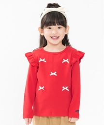 Moujonjon | ２５ＭＪフライスリボンツキＴ(Tシャツ/カットソー)