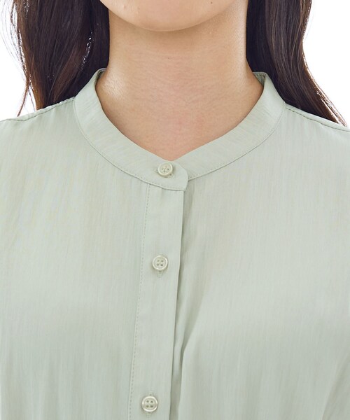 INDIVI(インディヴィ)の「フレアワンピース(ワンピース・レディース・サックスブルー/ナチュラル/ネイビー・38/15 /13/40/36)」の17枚目の写真