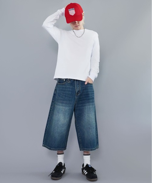 schott（ショット）の「【SCHOTT/ショット】USAロゴキャップ/ユニセックス/ギフト人気◎（キャップ・メンズ・レッド/ブラック・ONESIZE）」の12枚目の写真