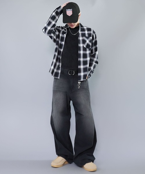 schott（ショット）の「【SCHOTT/ショット】USAロゴキャップ/ユニセックス/ギフト人気◎（キャップ・メンズ・レッド/ブラック・ONESIZE）」の4枚目の写真