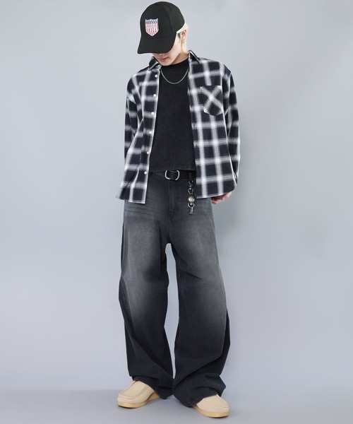 schott（ショット）の「【SCHOTT/ショット】USAロゴキャップ/ユニセックス/ギフト人気◎（キャップ・メンズ・レッド/ブラック・ONESIZE）」の5枚目の写真