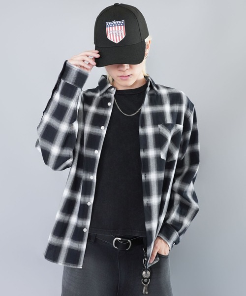 schott（ショット）の「【SCHOTT/ショット】USAロゴキャップ/ユニセックス/ギフト人気◎（キャップ・メンズ・レッド/ブラック・ONESIZE）」の8枚目の写真