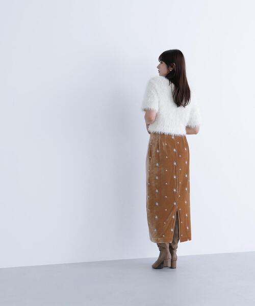 NATURAL BEAUTY BASIC(ナチュラルビューティーベーシック)の「◇【BLANC】ミックスシャギーニット(ニット/セーター・レディース・ベージュ系その他/ブラック系その他/オフホワイト・FREE)」の22枚目の写真