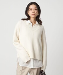 green label relaxing｜グリーンレーベル リラクシングのニット