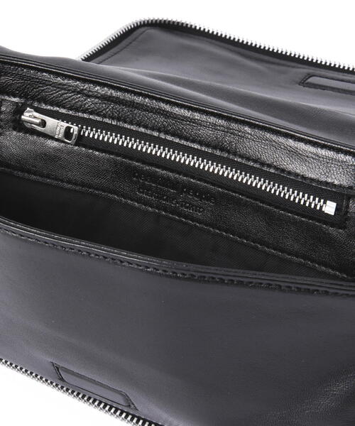 beautiful people（ビューティフルピープル）の「beautiful people/ビューティフルピープル/riders flap shoulder bag（ショルダーバッグ・レディース・ブラック・F）」の6枚目の写真