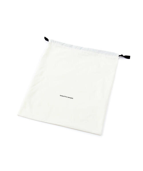 beautiful people（ビューティフルピープル）の「beautiful people/ビューティフルピープル/riders flap shoulder bag（ショルダーバッグ・レディース・ブラック・F）」の3枚目の写真