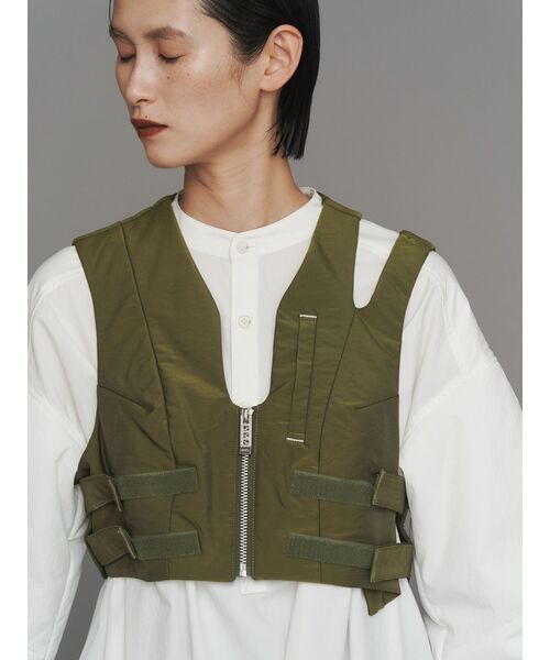 完売品 UN3D アンスリード ベスト カーキ 完売品 UN3D アンスリード