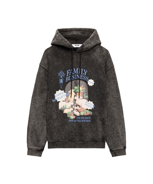 MSGM FAMILY BUSINESS」グラフィックパーカー（パーカー）｜MSGM