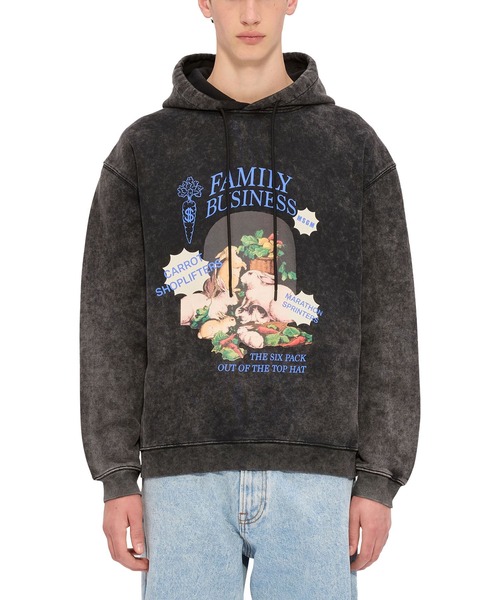 セール】「MSGM FAMILY BUSINESS」グラフィックパーカー（パーカー