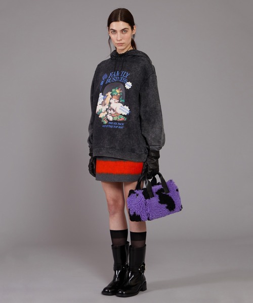 MSGM(エムエスジーエム)の「「MSGM FAMILY BUSINESS」グラフィックパーカー(パーカー・メンズ・ブラック系・M/L)」の8枚目の写真