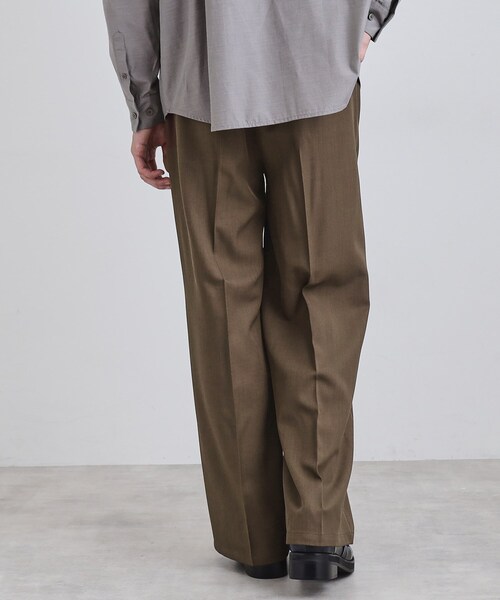 tk.TAKEO KIKUCHI（ティーケータケオキクチ）の「ワイドストレートパンツ（その他パンツ・メンズ・ブラック/ダークグレー/ダークブラウン・01/02/03）」の14枚目の写真
