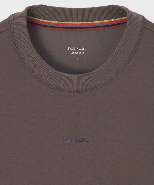 Paul Smith（ポールスミス）の「エステルレーヨンダンボール ロングスリーブTシャツ【853291 7118A】（Tシャツ/カットソー・メンズ・ブラウン/ブラック/ネイビー・LARGE/MEDIUM）」の6枚目の写真