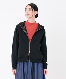 ダンボールニット コンパクト ZIPパーカー