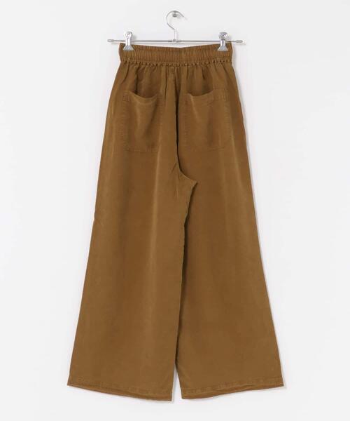 ITEMS URBANRESEARCH（アイテムズ アーバンリサーチ）の「テンセルイージーパンツ（その他パンツ・レディース・グレー系その他/チャコールグレー/ブラウン・FREE）」の12枚目の写真