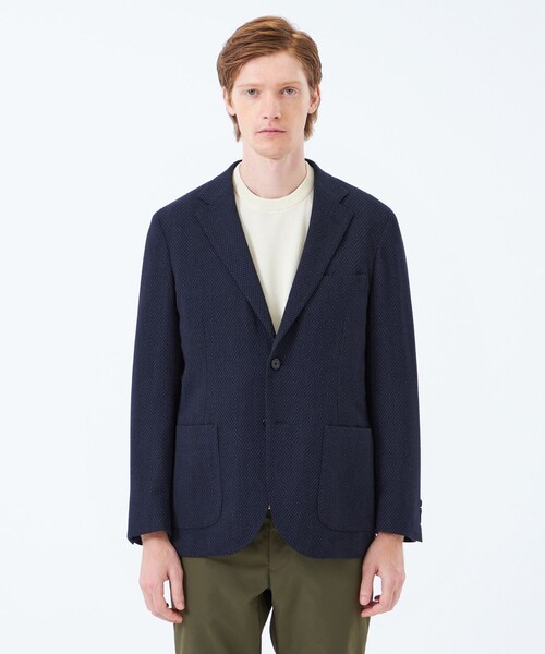 MACKINTOSH PHILOSOPHY(マッキントッシュ フィロソフィー)の「テーラードジャージー ジャケット ZIGNONEジャージー(テーラードジャケット・メンズ・チャコールグレー/ダークネイビー・40/38)」の13枚目の写真