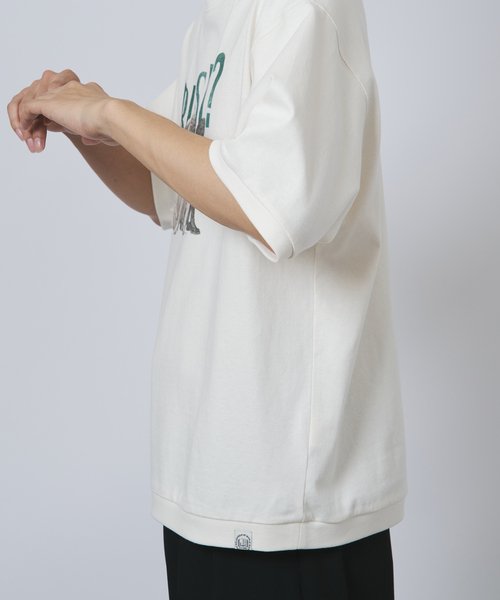 B.C STOCK（ベーセーストック）の「ドッグ＆キャット アソートハーフスリーブTシャツ（Tシャツ/カットソー・メンズ・カーキ/アイボリー/レッド/ホワイト系その他/ホワイト・FREE）」の12枚目の写真