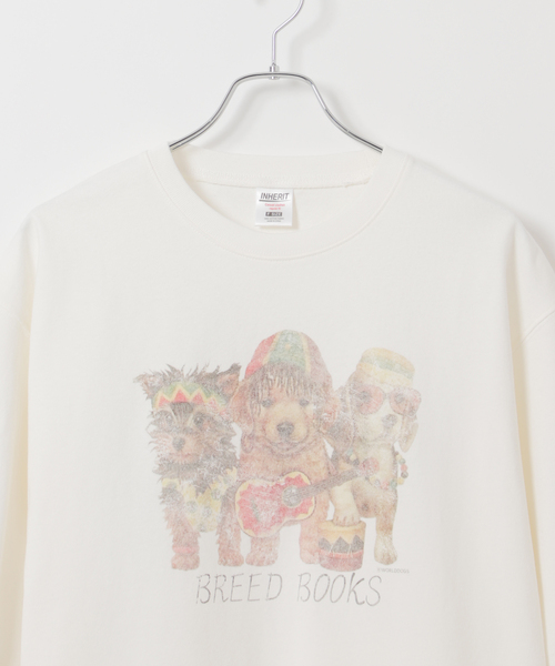 B.C STOCK（ベーセーストック）の「ドッグ＆キャット アソートハーフスリーブTシャツ（Tシャツ/カットソー・メンズ・カーキ/アイボリー/レッド/ホワイト系その他/ホワイト・FREE）」の21枚目の写真