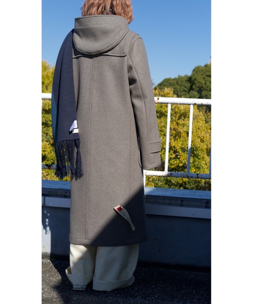 セール】PENCIL DUFFLE WITH NO BIJOU（ダッフルコート