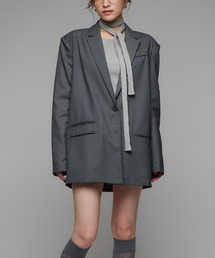 Narcissus | テーラードジャケット/オーバーサイズ/メンズライク/肩パッド《動画あり》(テーラードジャケット)