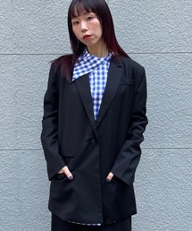 Narcissus（ナルシス）の「テーラードジャケット/オーバーサイズ/メンズライク/肩パッド《動画あり》（テーラードジャケット）」