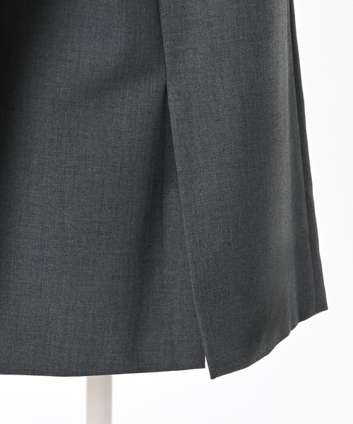 Narcissus（ナルシス）の「テーラードジャケット/オーバーサイズ/メンズライク/肩パッド《動画あり》（テーラードジャケット・レディース・チャコール/ブラック・FREE）」の18枚目の写真