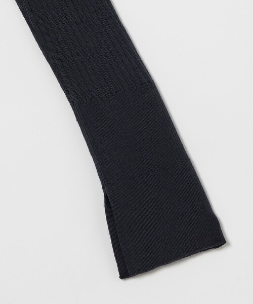 conte(コンテ)の「<conte>シアー リブ クルーネックニット(ニット/セーター・レディース・ベージュ/ネイビー/ライム/グレー系・FREE)」の8枚目の写真