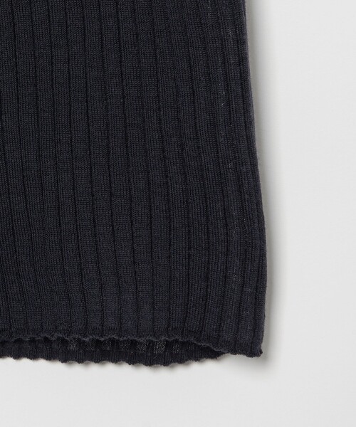 conte コンテ リブオフショルダーニット ブラック タグ付き新品 conte