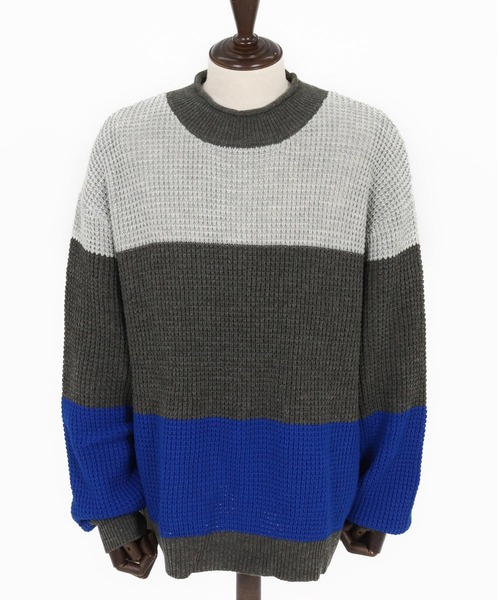 ニット/セーター VARIOUS GAUGE KNIT JIGGYS SHOP（ジギーズショップ） ニットセーター メンズ トップス