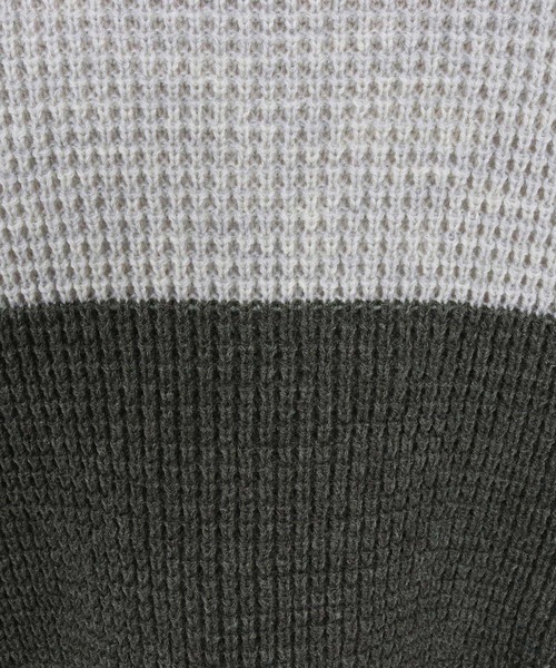 ニット/セーター VARIOUS GAUGE KNIT mn3189-Switch Middle Gauge Knit Pullover ニット(A54925cmb)（ニット
