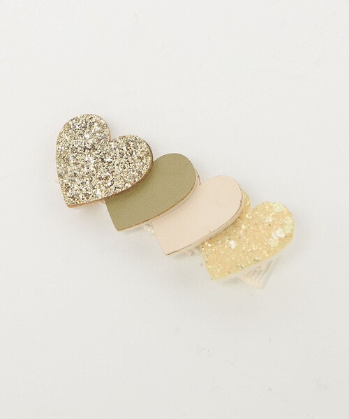 green label relaxing(グリーンレーベルリラクシング)の「<Rockahula Kids>Sweet Hearts ヘアクリップ(バレッタ/ヘアクリップ・キッズ・その他1・FREE)」の3枚目の写真