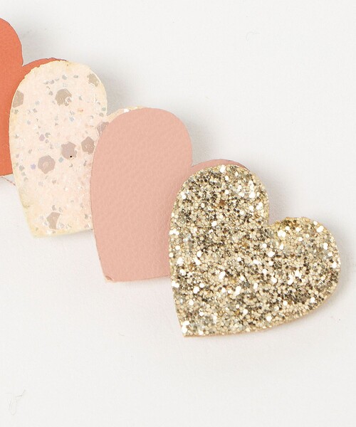 green label relaxing(グリーンレーベルリラクシング)の「<Rockahula Kids>Sweet Hearts ヘアクリップ(バレッタ/ヘアクリップ・キッズ・その他1・FREE)」の5枚目の写真