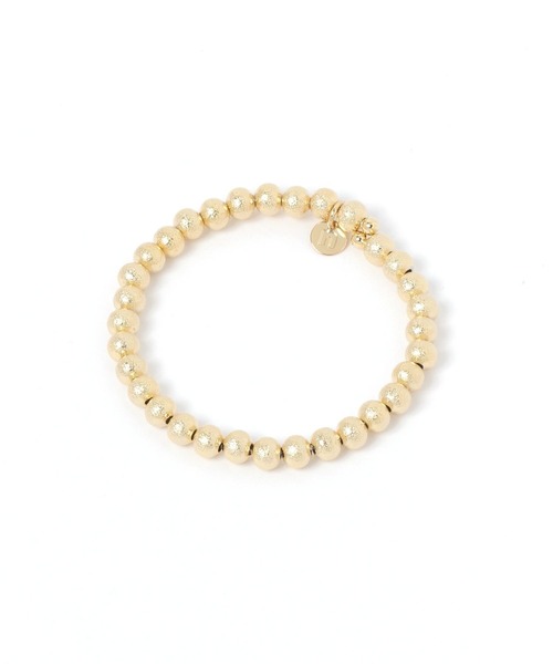 niko and...（ニコアンド）の「マットメタルボールブレスレット（ブレスレット・レディース・イエロー/グレー・0）」の2枚目の写真