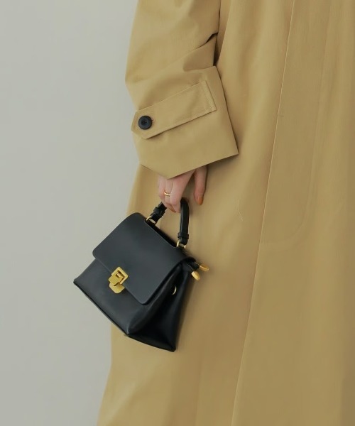 KALENO（カレノ）の「soft leather vintage bag（ハンドバッグ・レディース・ブラウン・FREE）」の14枚目の写真